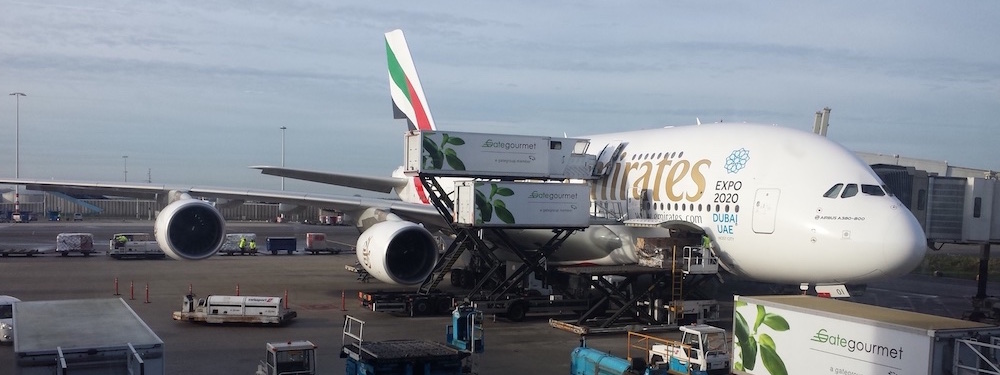 Emirates flight from Amsterdam to Bangkok blog