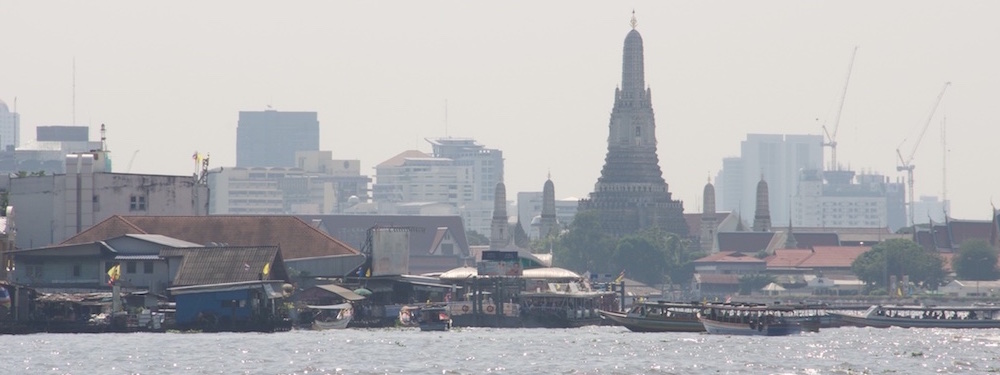 Views of the river at Bangkok