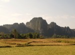 Karst mountains Vang Vieng