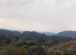 Panorama karst mountains