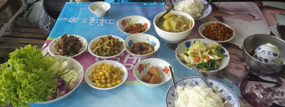 Myanmar lunch