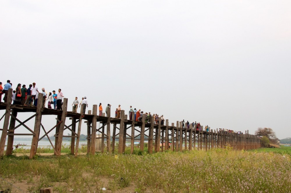Ubein bridge in Mandalay
