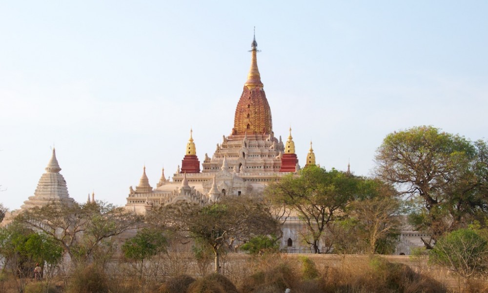 Witte tempel Bagan