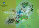 Plattegrond van de Nay Pyi Taw zoological gardens