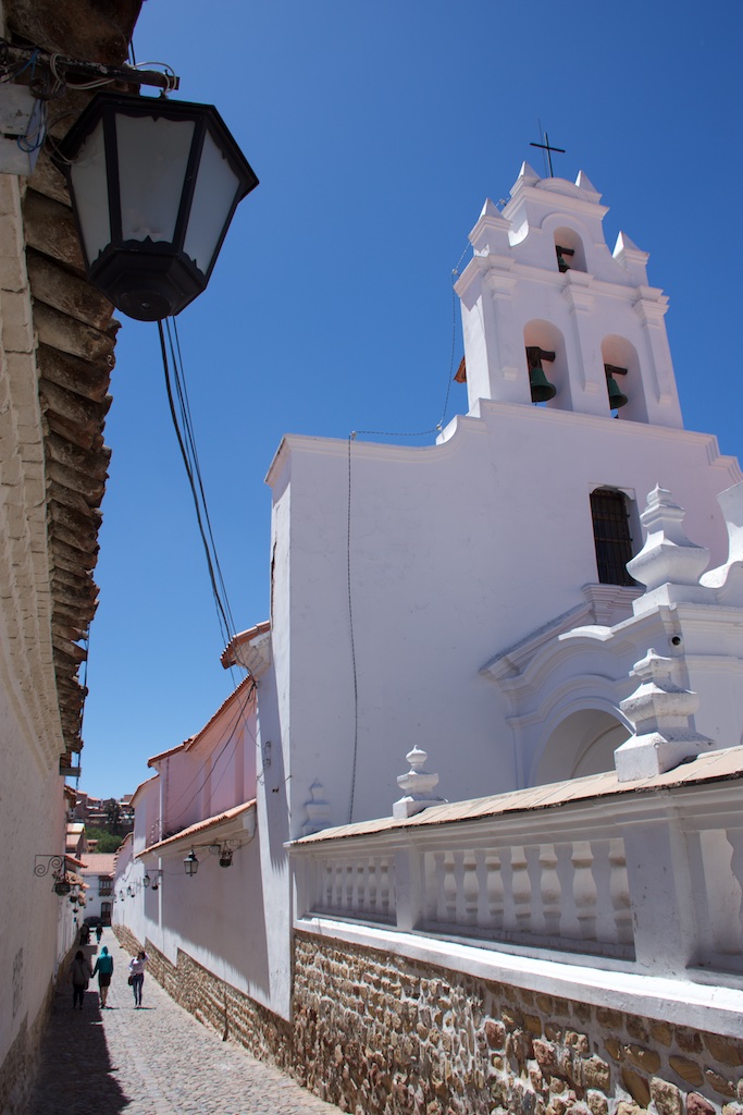 Kerk in het centrum van Sucre