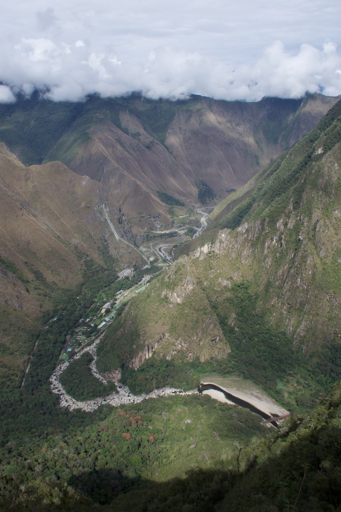 Uitzicht vanaf Machu Picchu